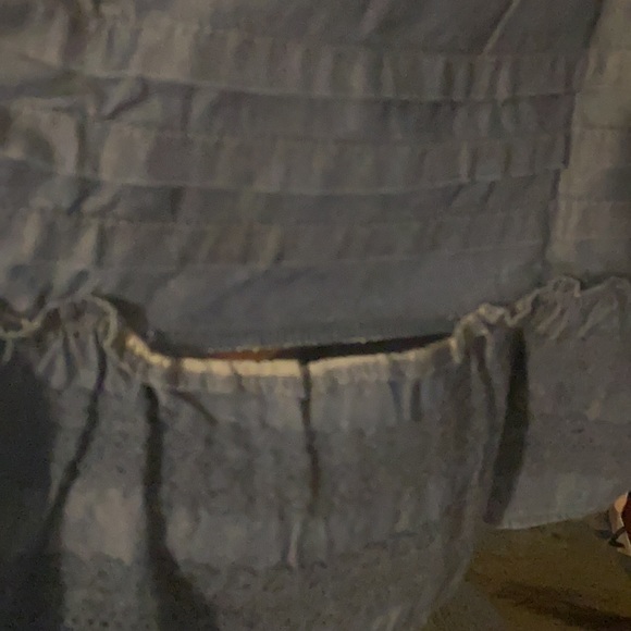 GapKids Denim Ruffle Dress (14-15 Years) - Picture 6 of 8